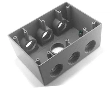 3 Gang škatla, odporna na vremenske vplive